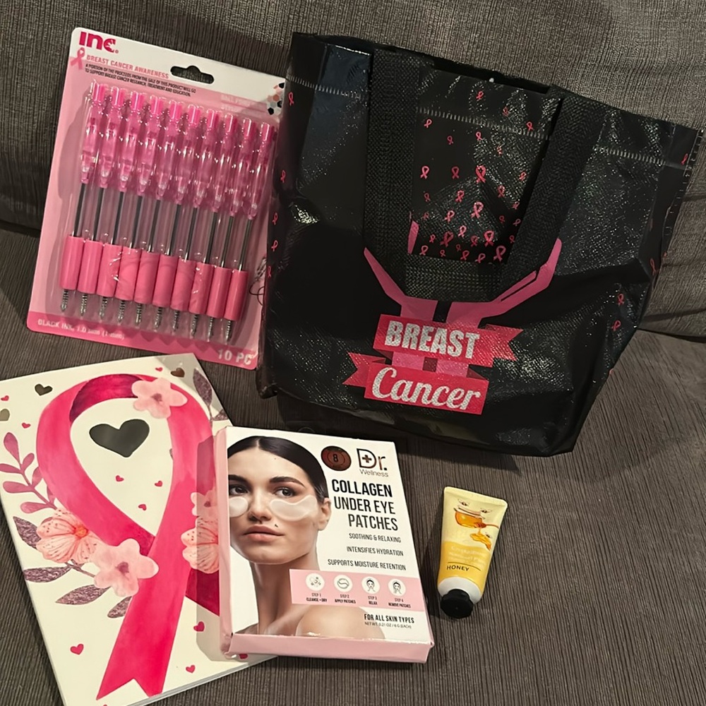 Breast Cancer Pink Ribbon Selfcare Relaxing Bundle Gift Bundle